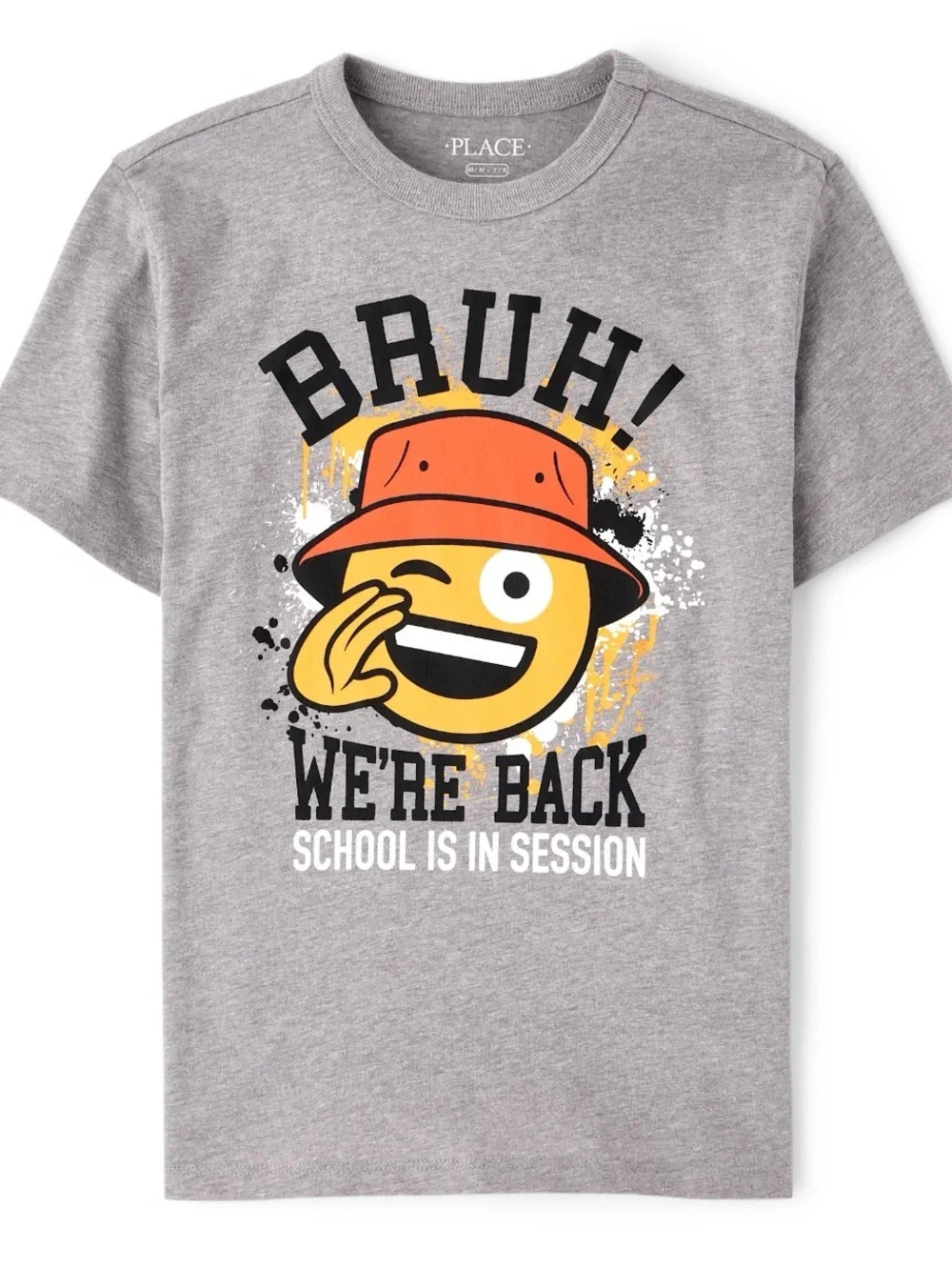 Boys First Day of School Graphic Tee, Size M 7/8
